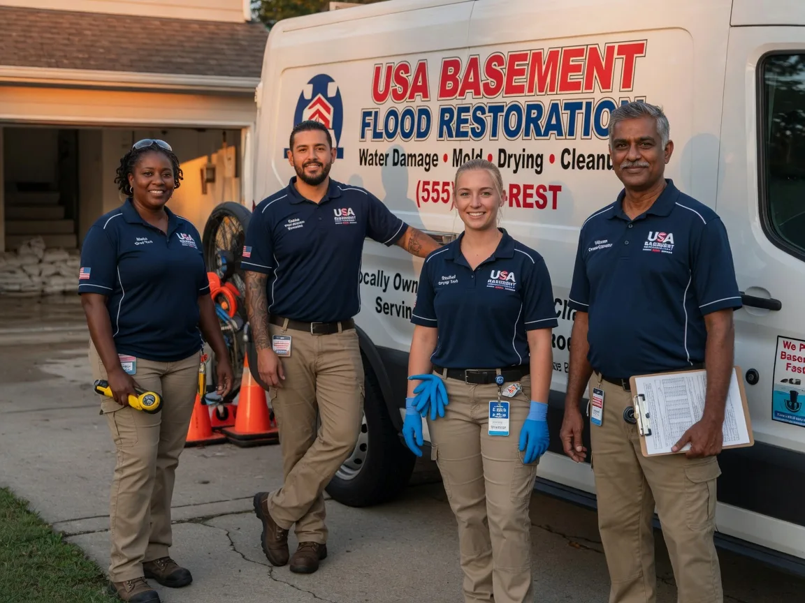 Basement Flood Cleanup company in Traskwood, AR